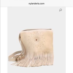 Nylander LA cross body fringe bag
